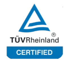 TÜV Rheinland Certified mark